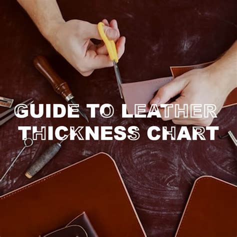 leather jacket thickness chart